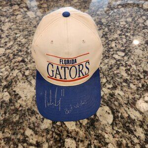 Florida Gators ANNCO Vintage Signed Autographed Cap Hat 90s